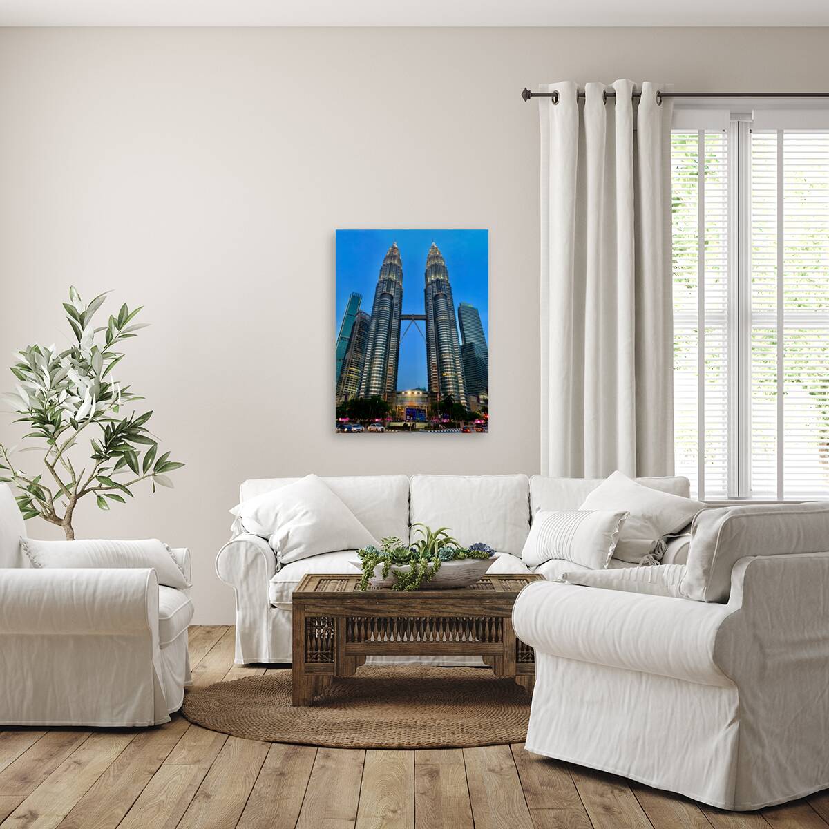 Petronas Twin Towers Kuala Lumpur Reproduction