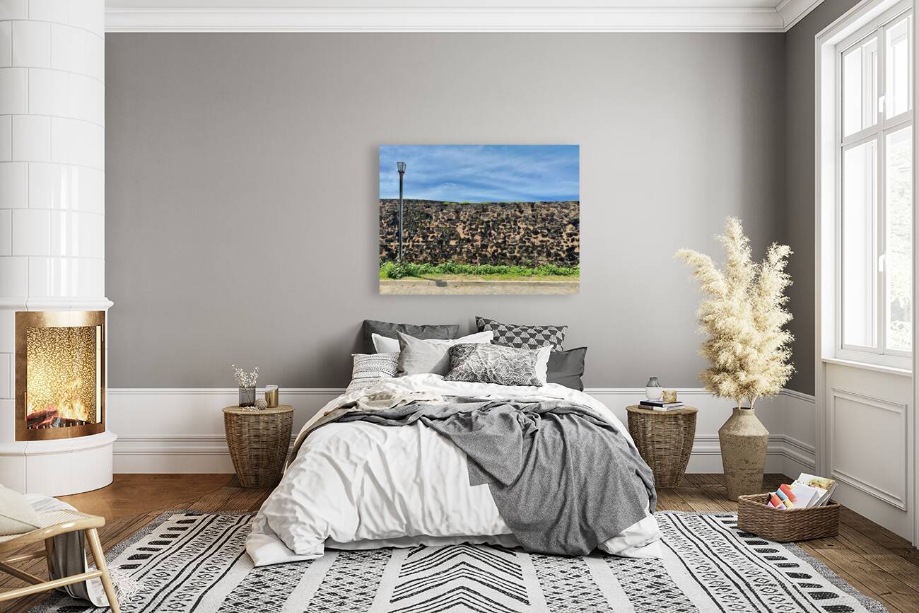 Street Lamp  Wall Reproduction