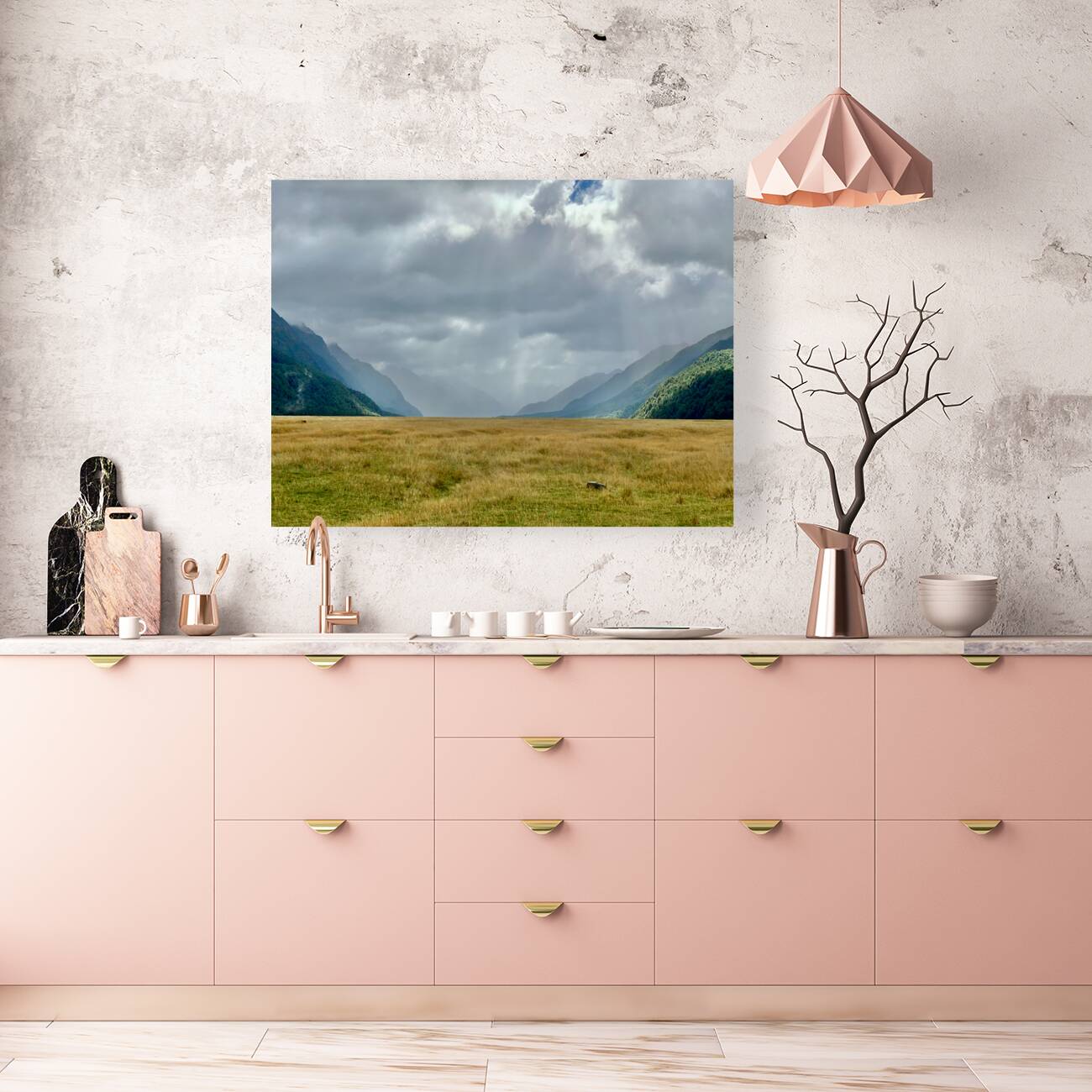 Ray of Lights in the Valley Reproduction