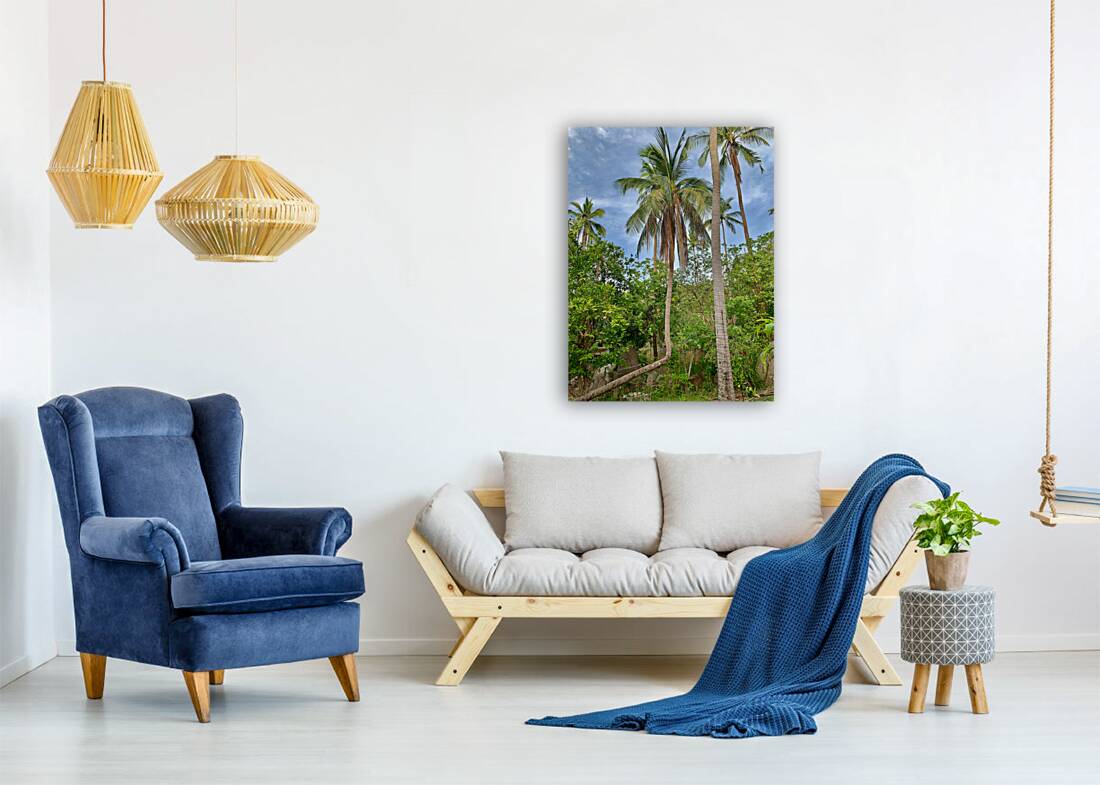 L Palm Tree Reproduction