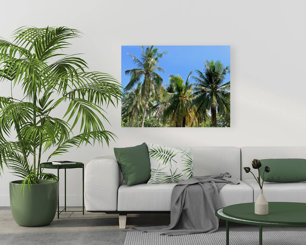 Palm Trees 2 Reproduction