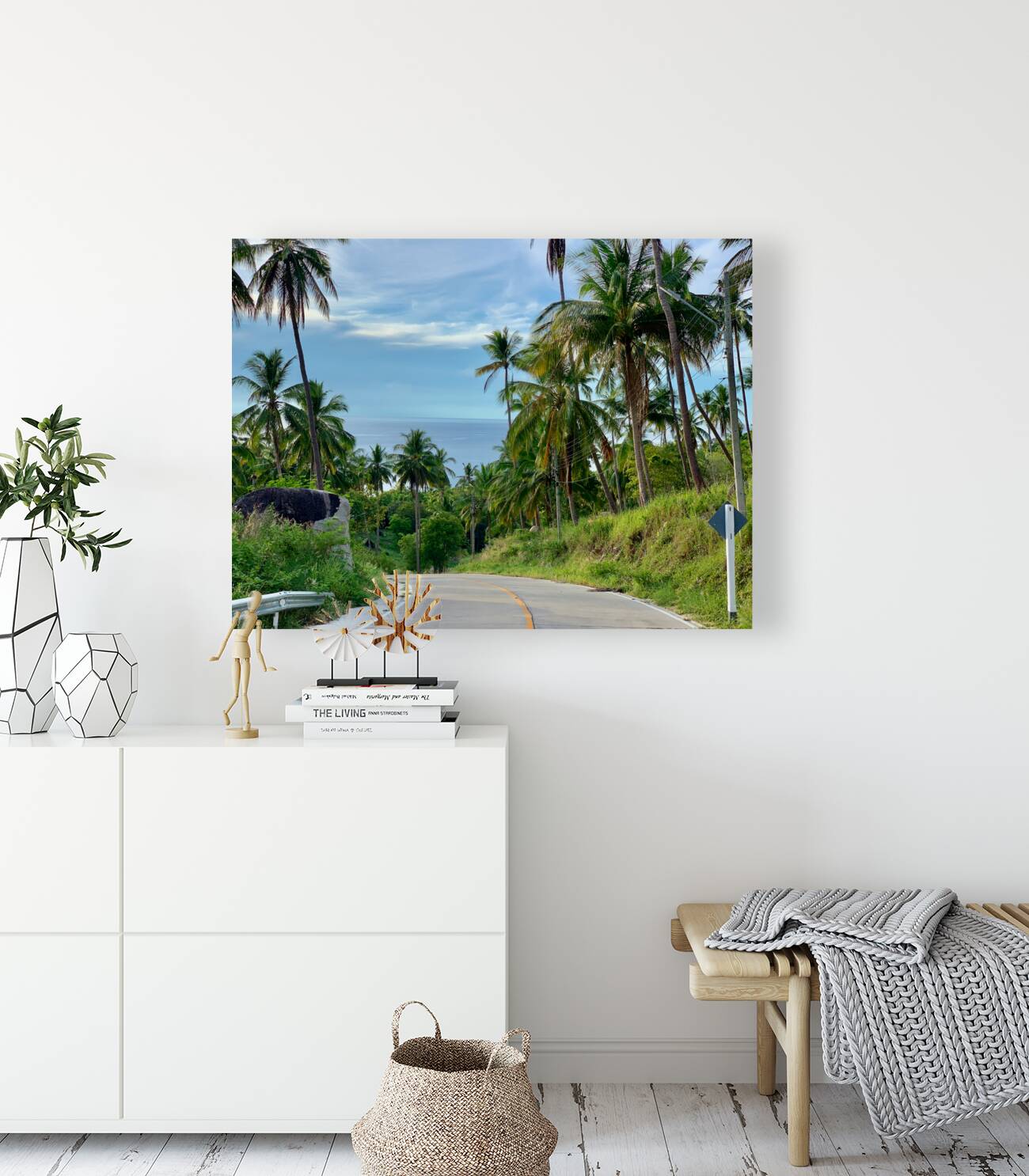 Palm Tree Road Reproduction