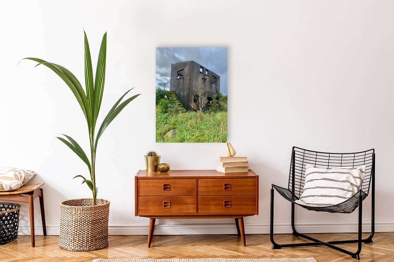 Abandonned House in Bokor Cambodia Reproduction