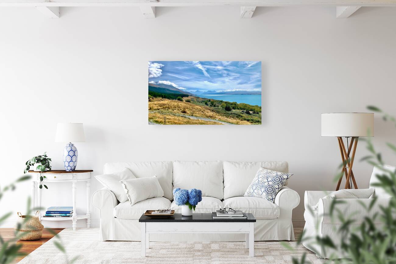 Lake Pukaki New Zealand Reproduction