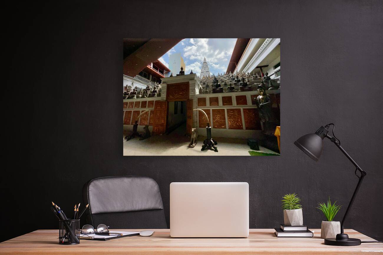 Gangaramaya Temple in Colombo Sri Lanka 2 Reproduction