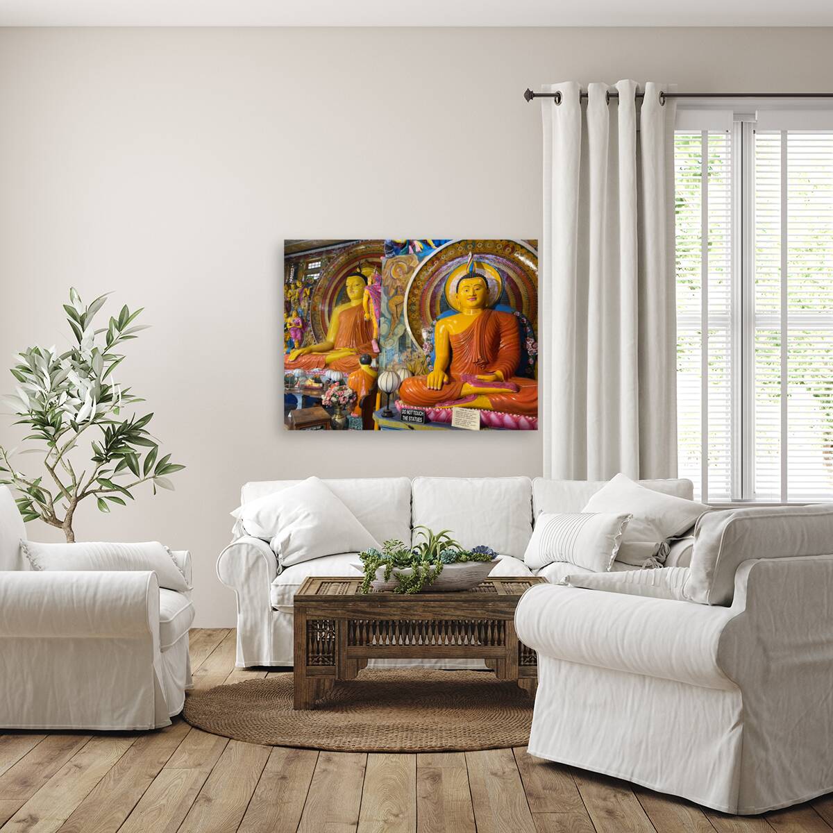 Double Buddha Reproduction