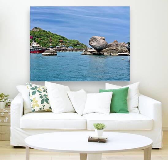 Koh Nang Yuan Island Thailand Reproduction