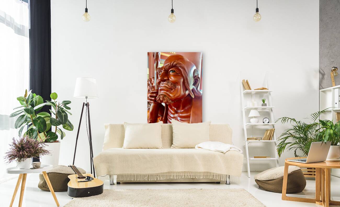 Red Statue Reproduction