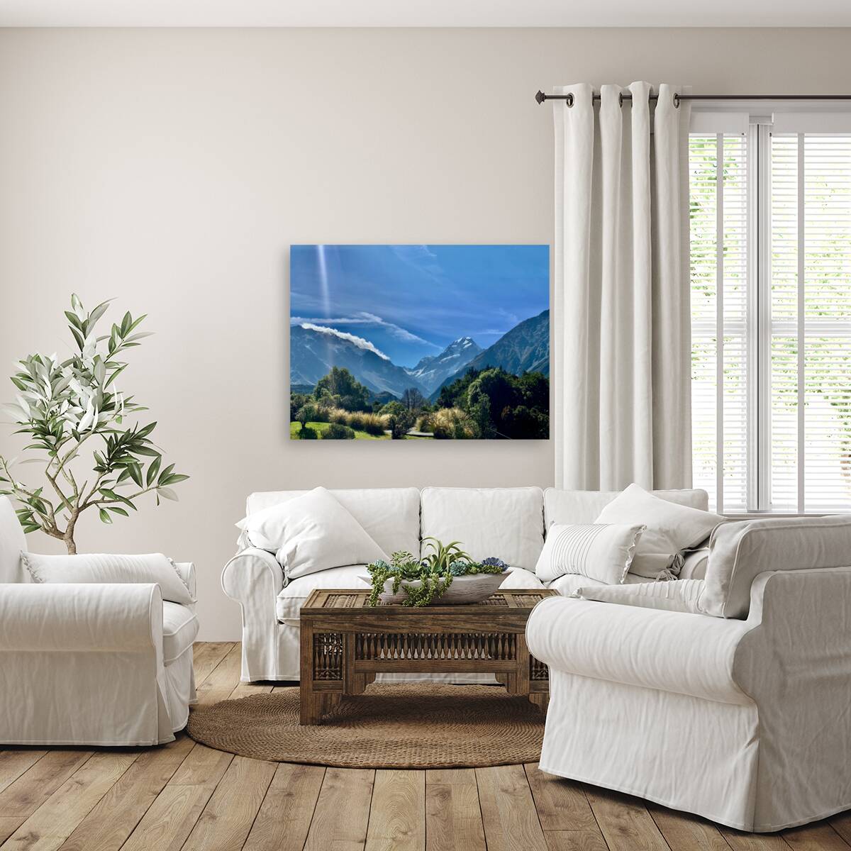 New Zealands Peaks Reproduction