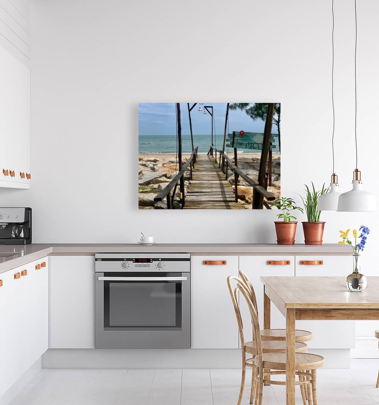 Walk to the Beach Reproduction