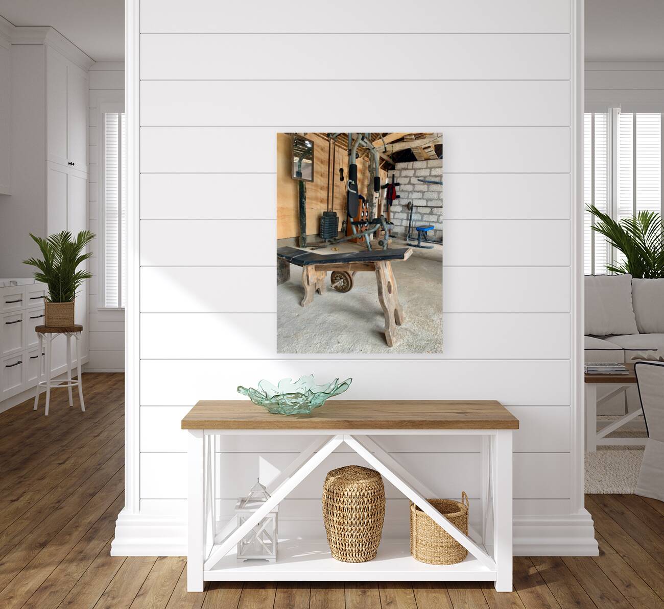 Vintage Gym Reproduction