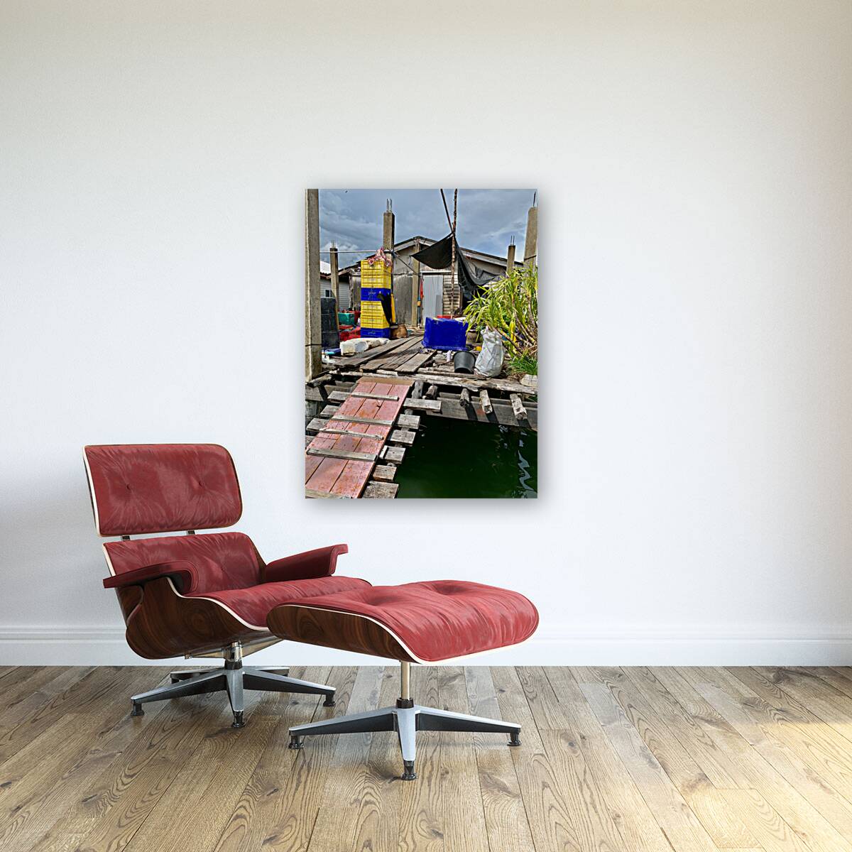 House in Koh Panyee Floating Village Thailand 3 Reproduction