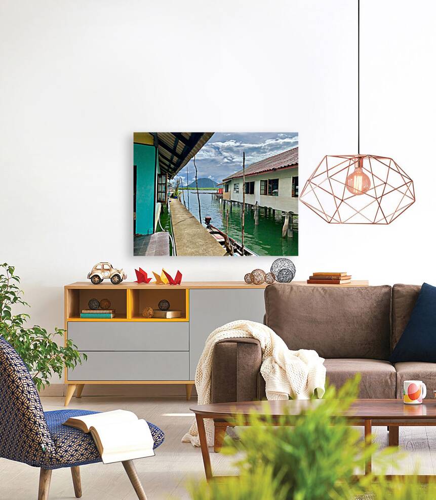 Koh Panyee Floating Village Thailand Reproduction