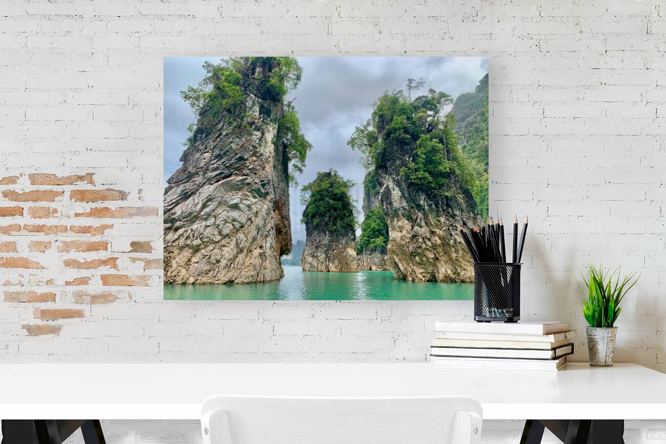 The 3 Rocks on Khao Sok Lake Reproduction