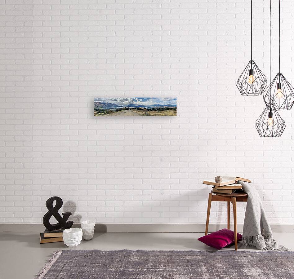 View From Mount Iron New Zealand After a Storm 5. Reproduction