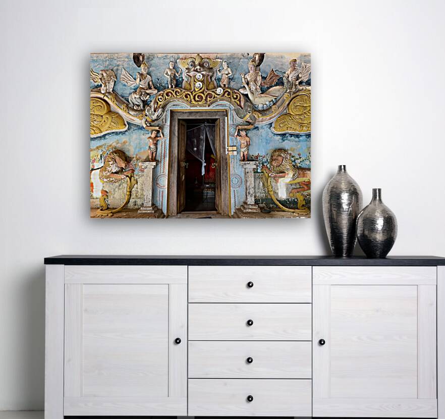 Beatiful Temple Door Reproduction