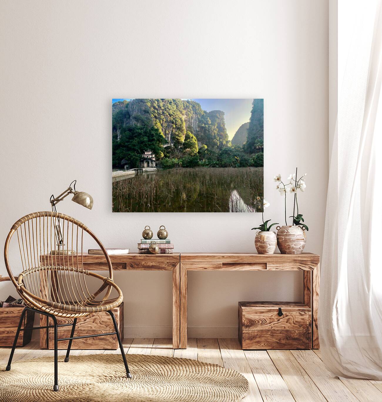 Bich Dong Pagoda Tam Coc Vietnam 1 Reproduction