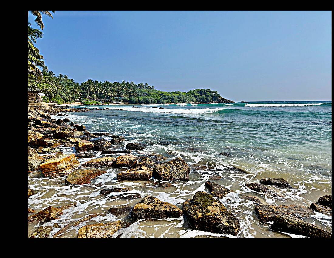 Hiriketiya Beach Sri Lanka Reproduction