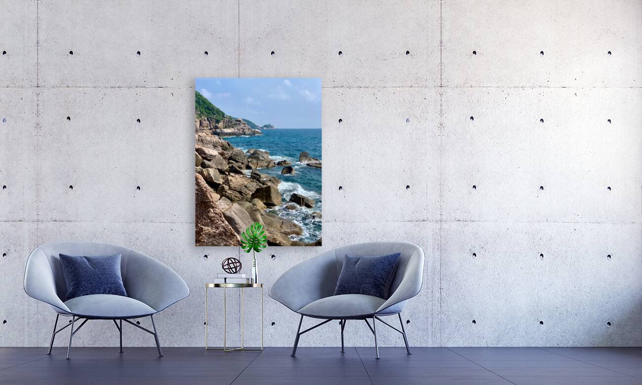 Island Coast Reproduction