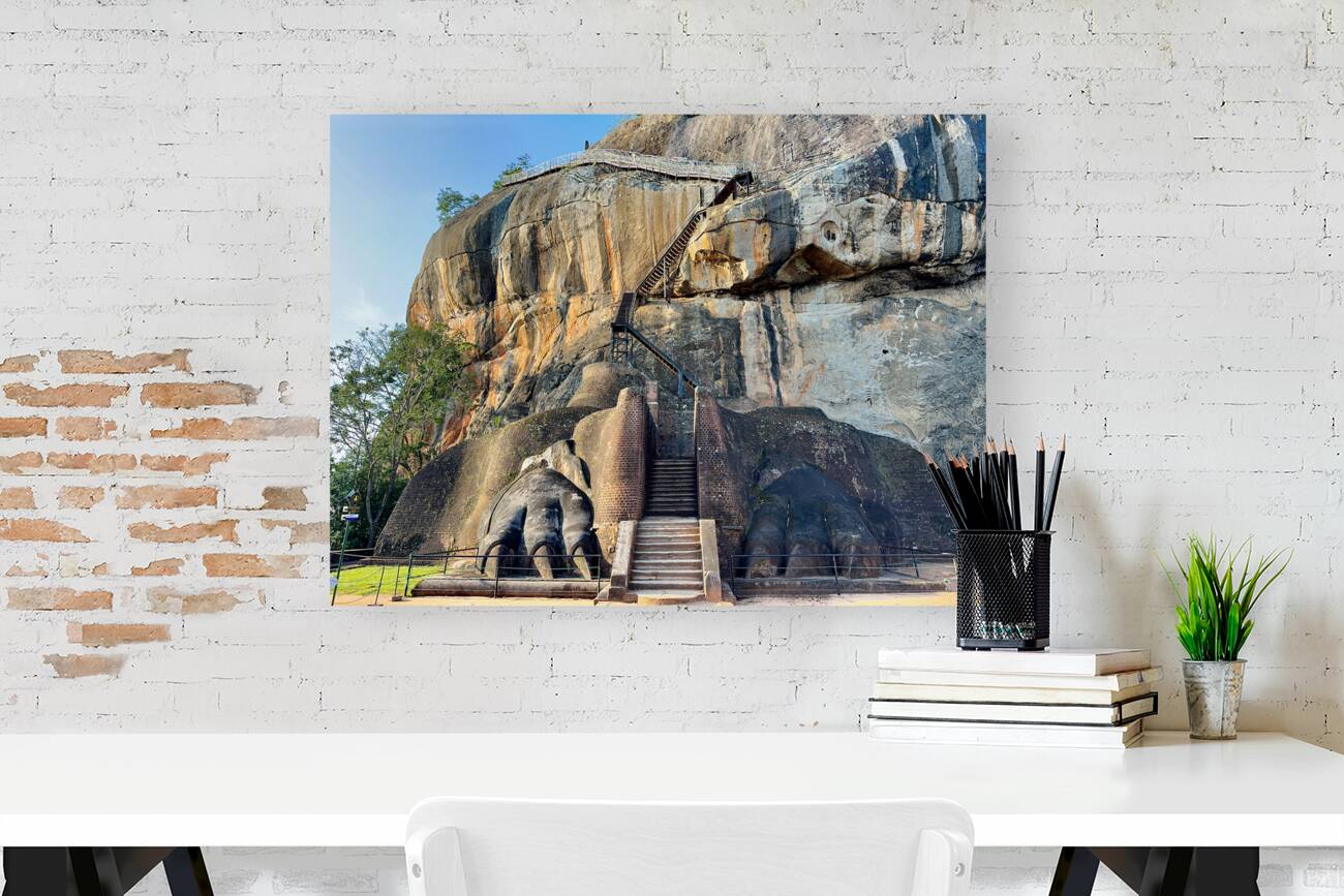 Lions Rock Sigiriya Sri Lanka Reproduction