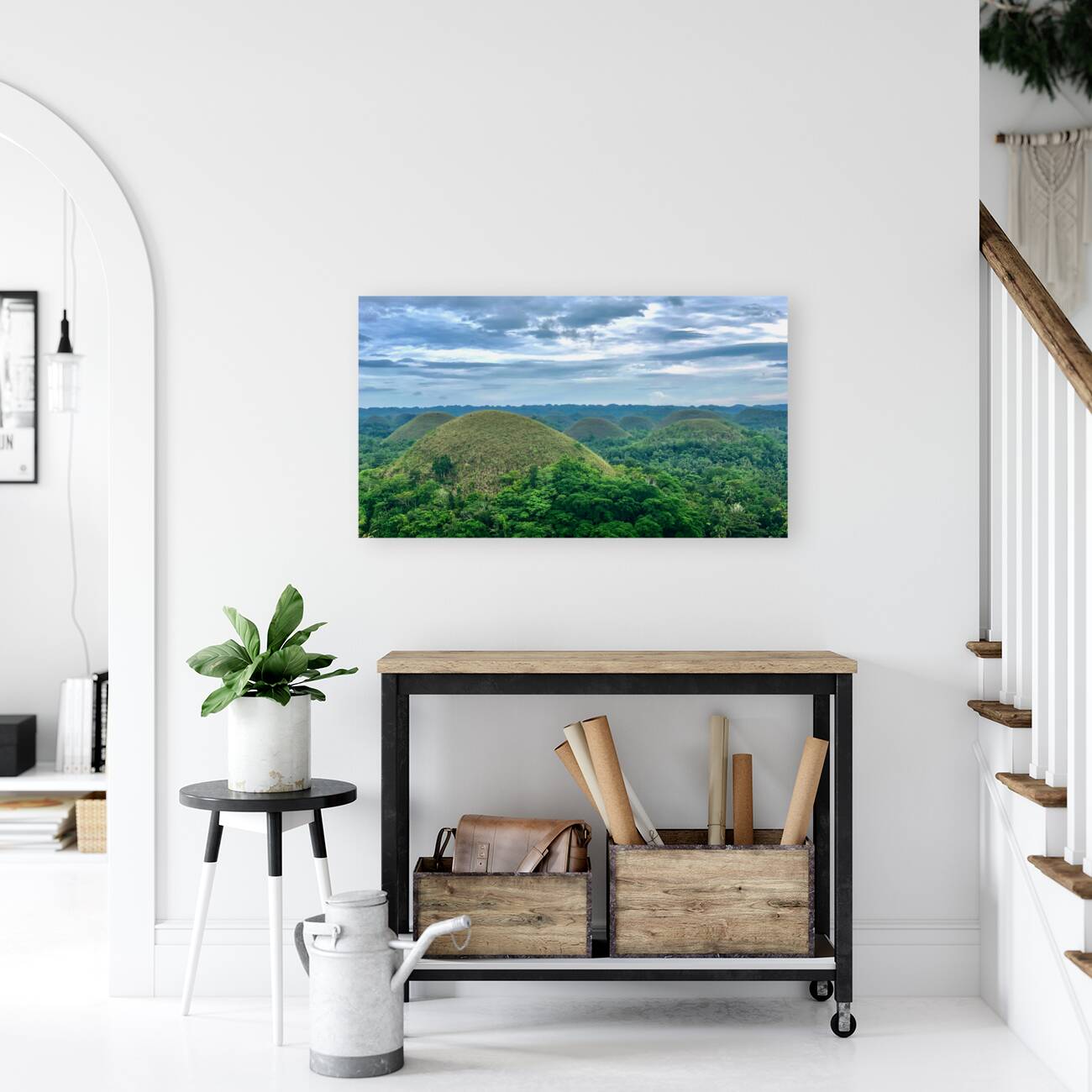 Mint Chocolate Hills Bohol Philippines Reproduction