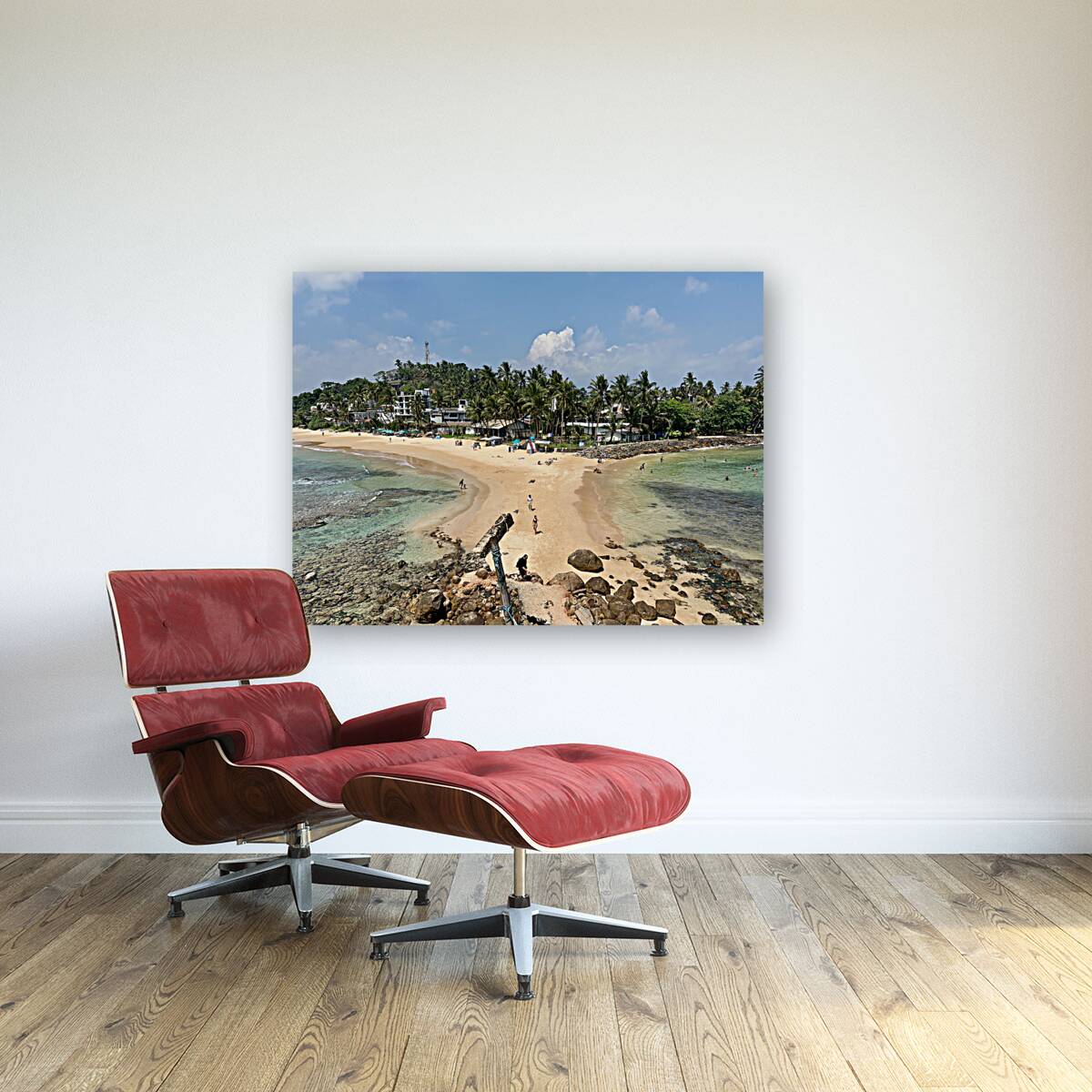 View From Parrot Rock Sri Lanka Reproduction