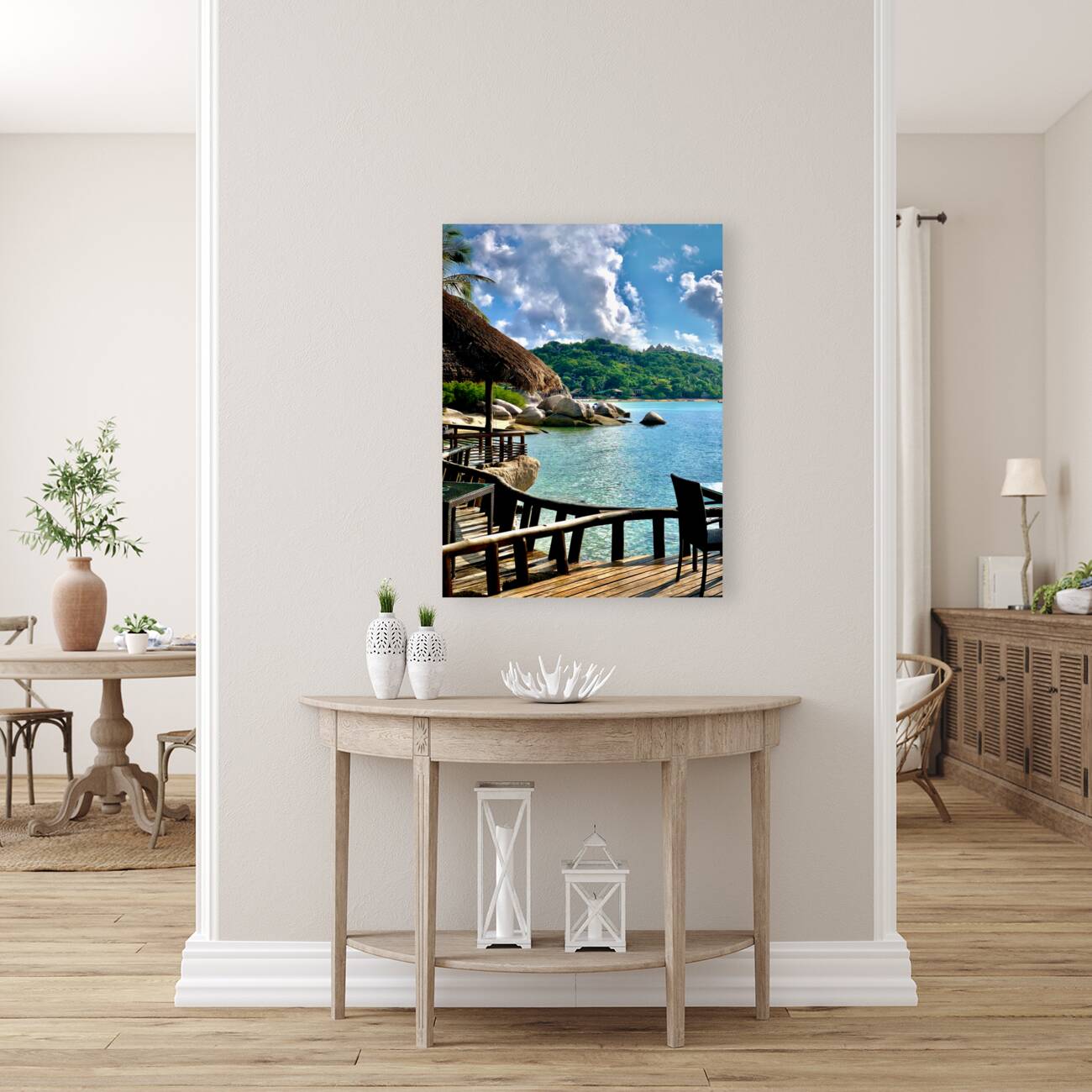 View on Chalok Bay Koh Tao Reproduction