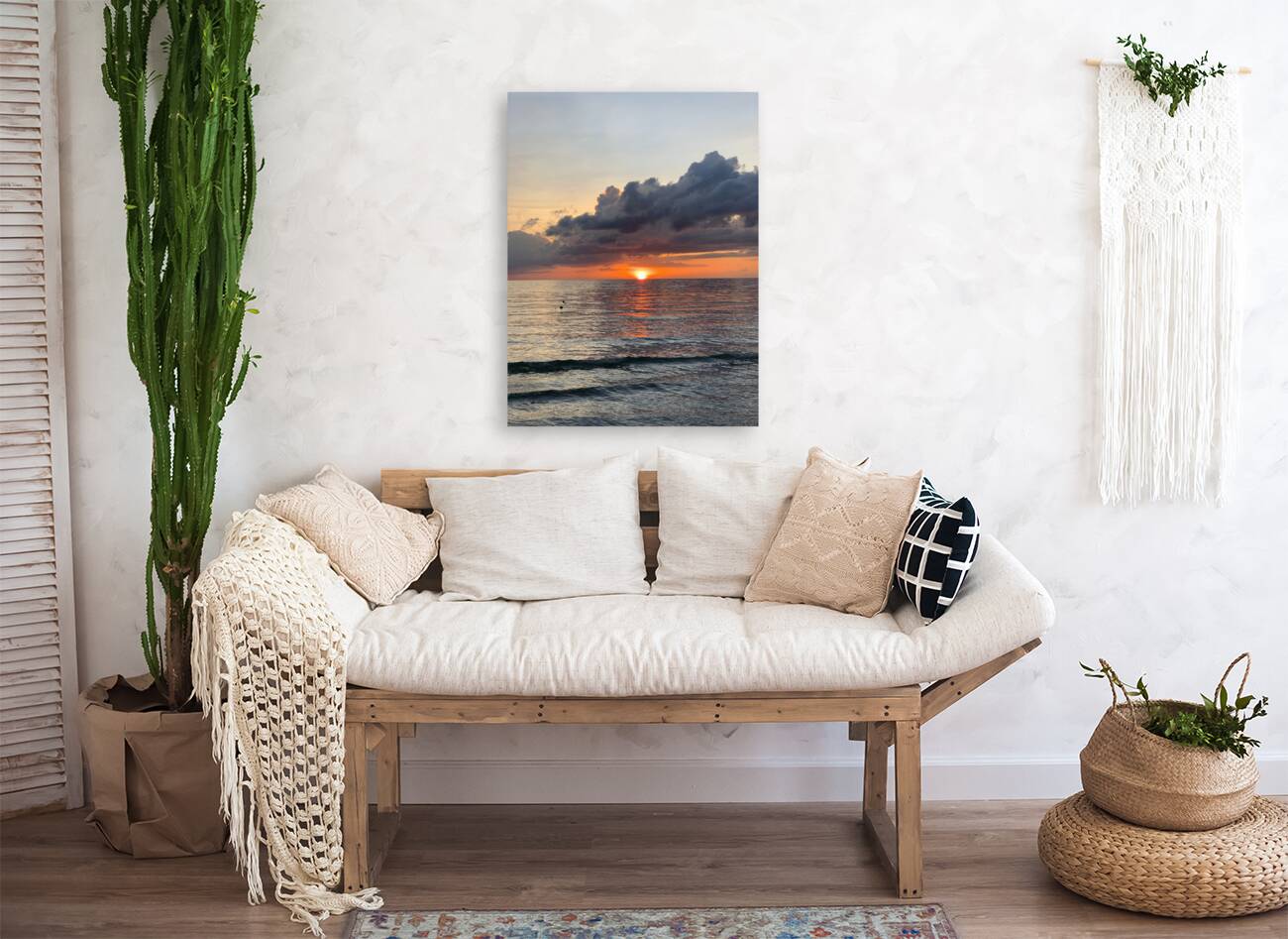 Sweet Orange Sunset Reproduction