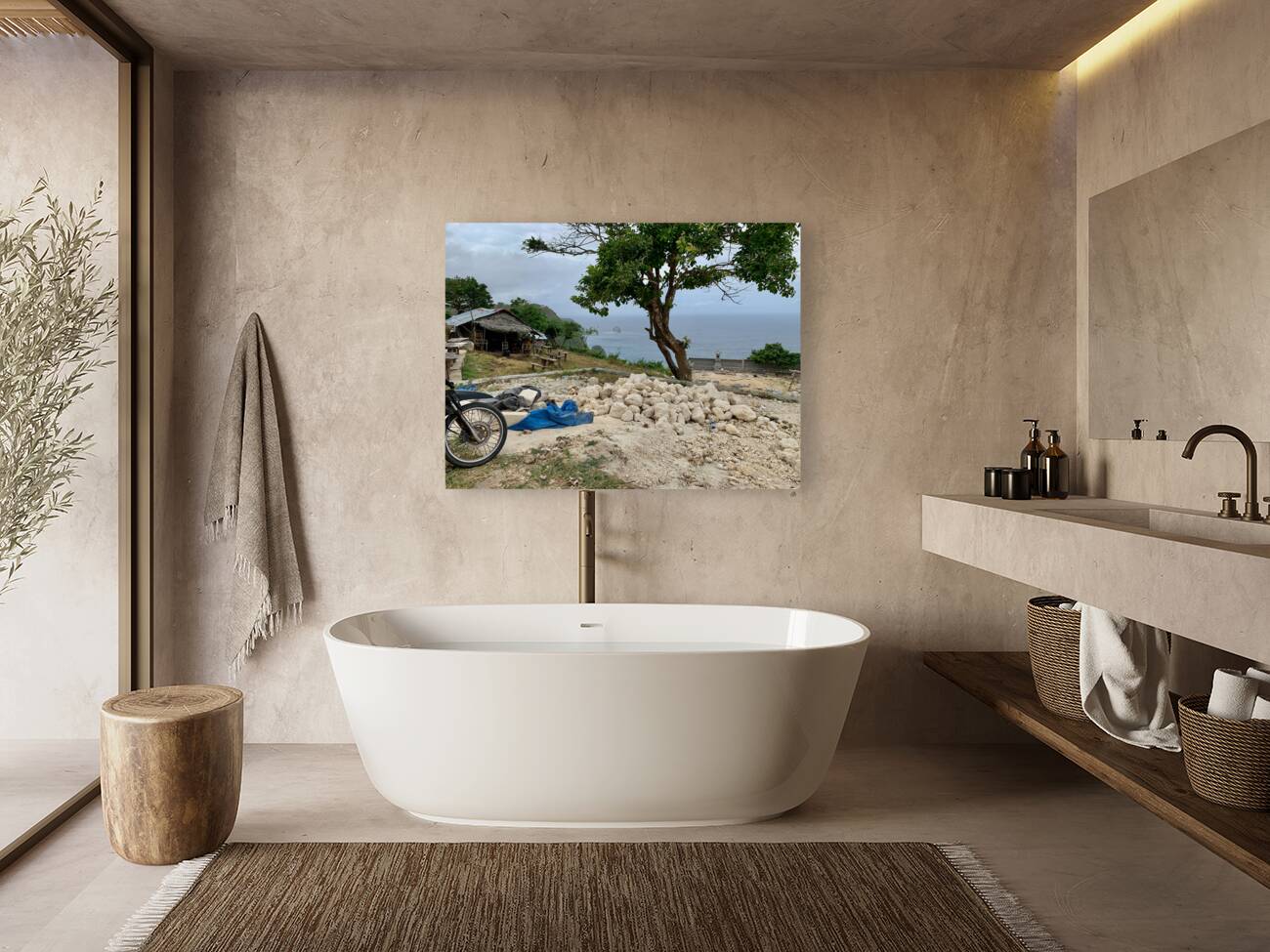 Somewhere in Indonesia Reproduction