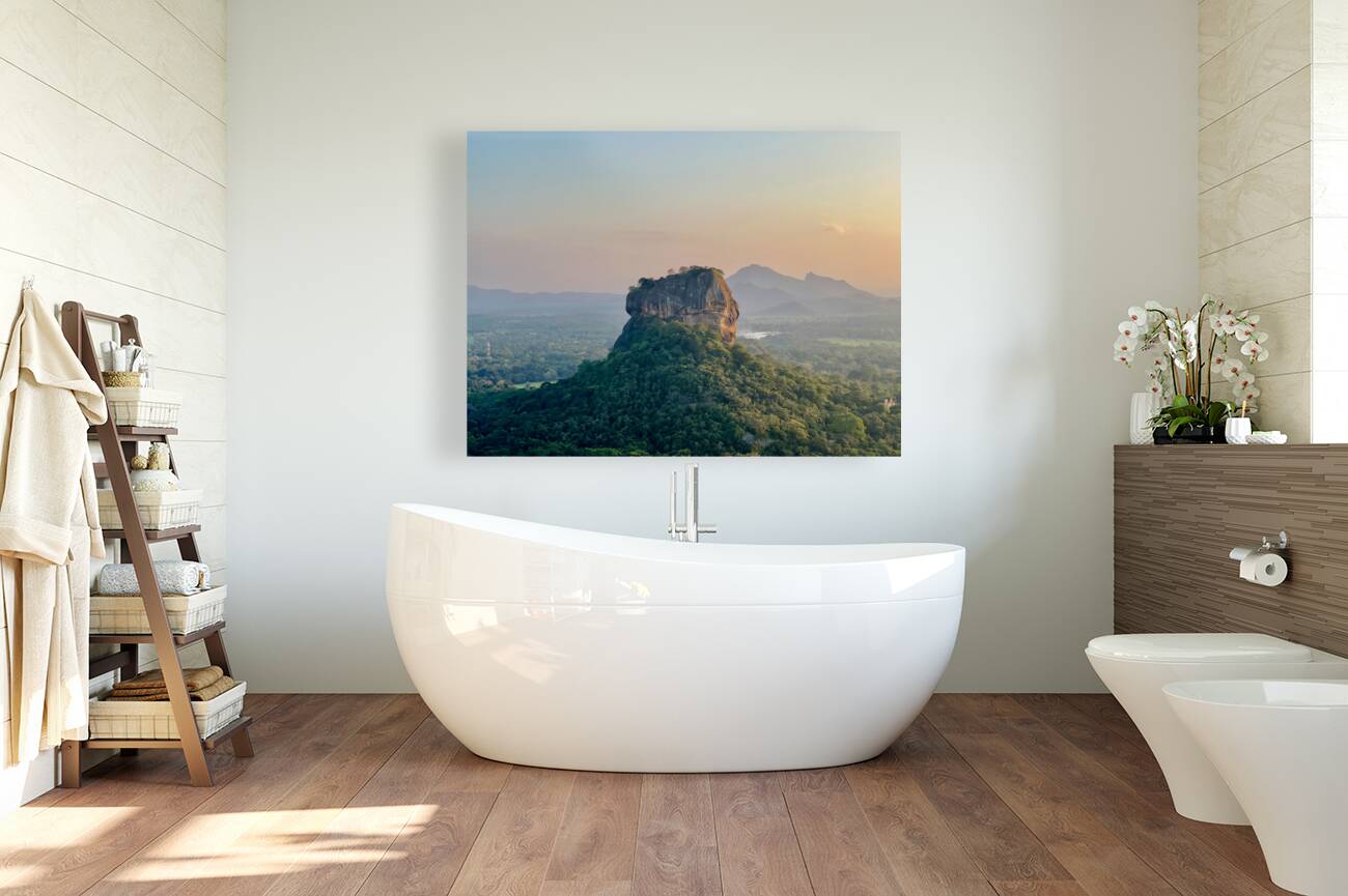 Sigiriya at Sunset Sri Lanka Reproduction