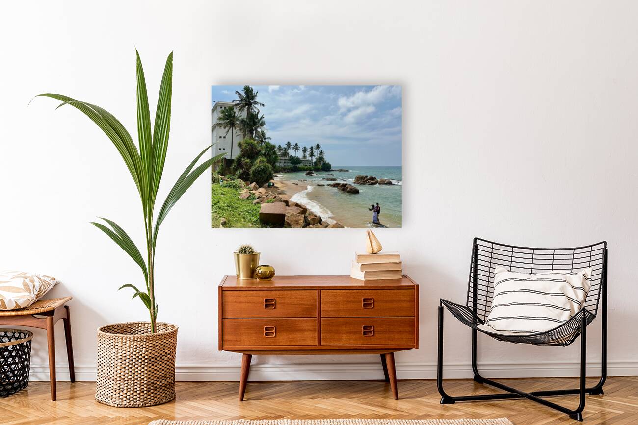 Railroad by the Ocean 2 Reproduction