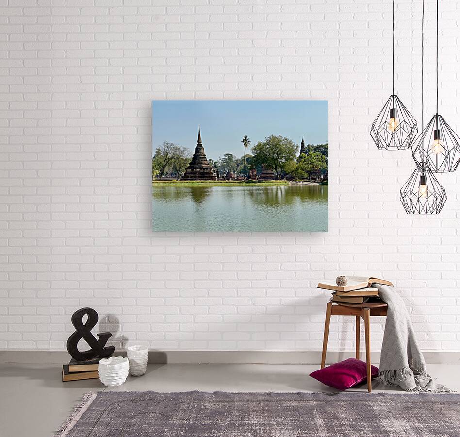 Wat Mahathat Temple Old Sukhothai Thailand 5 Reproduction