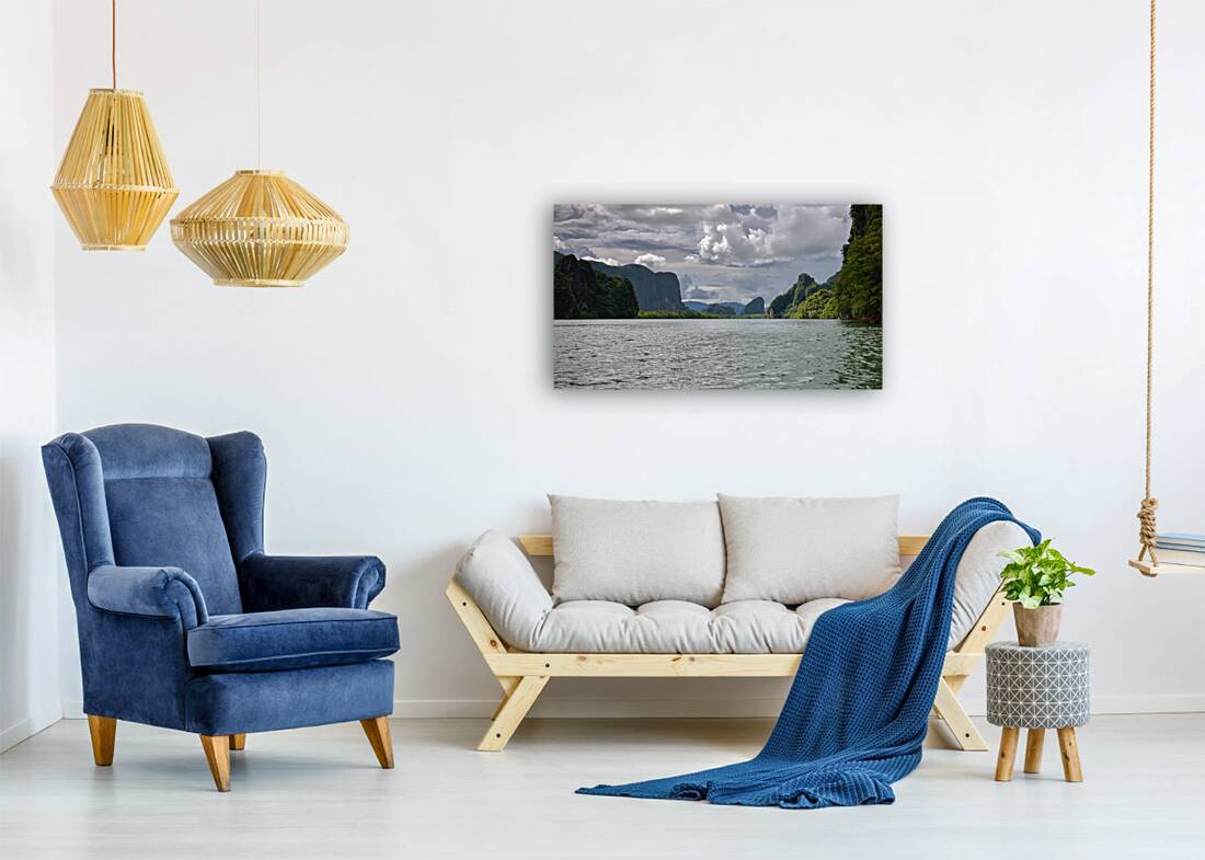 Amazing Scenery on the Sea Reproduction