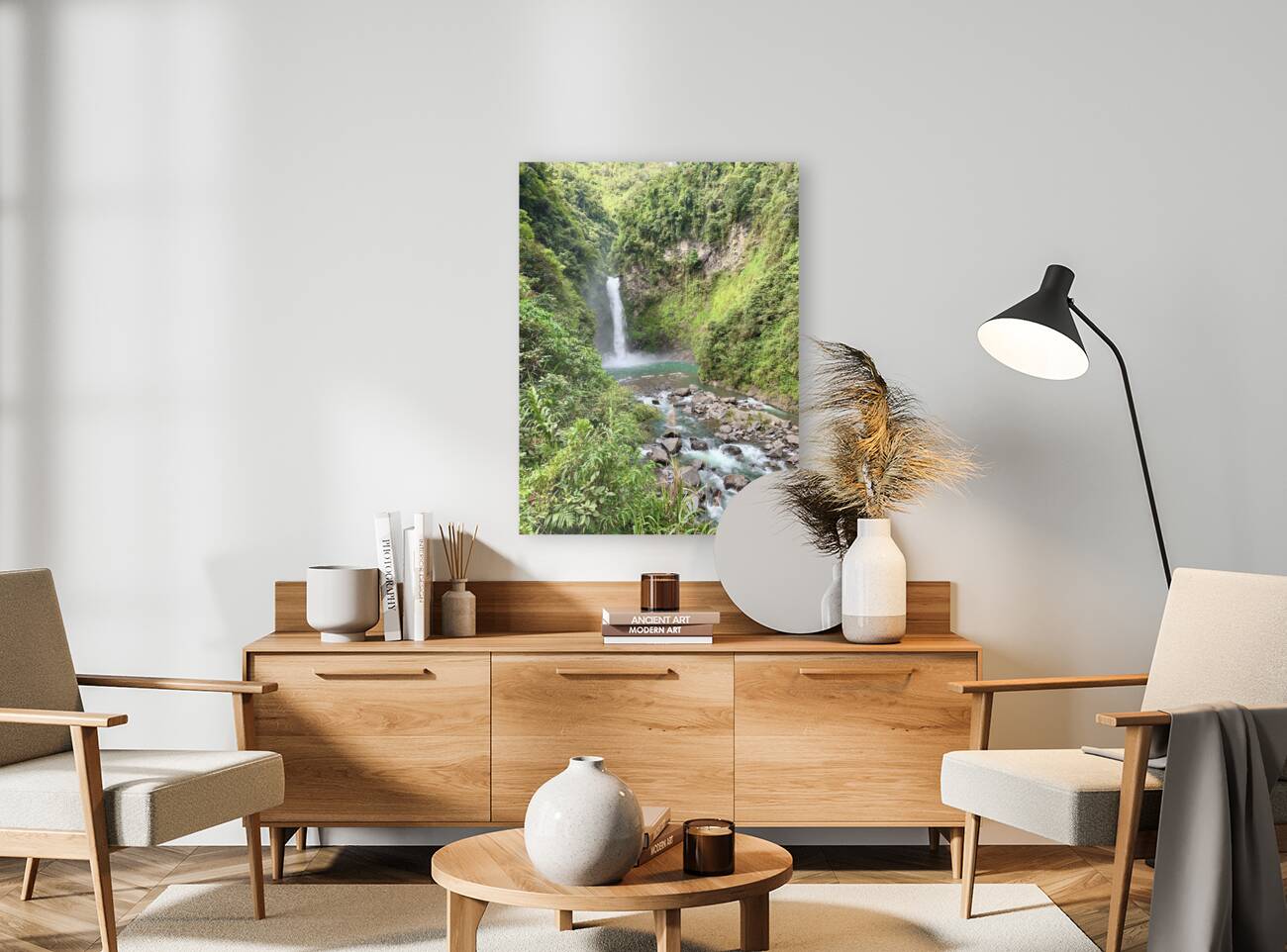 Banaue Waterfall Philippines 1 Reproduction