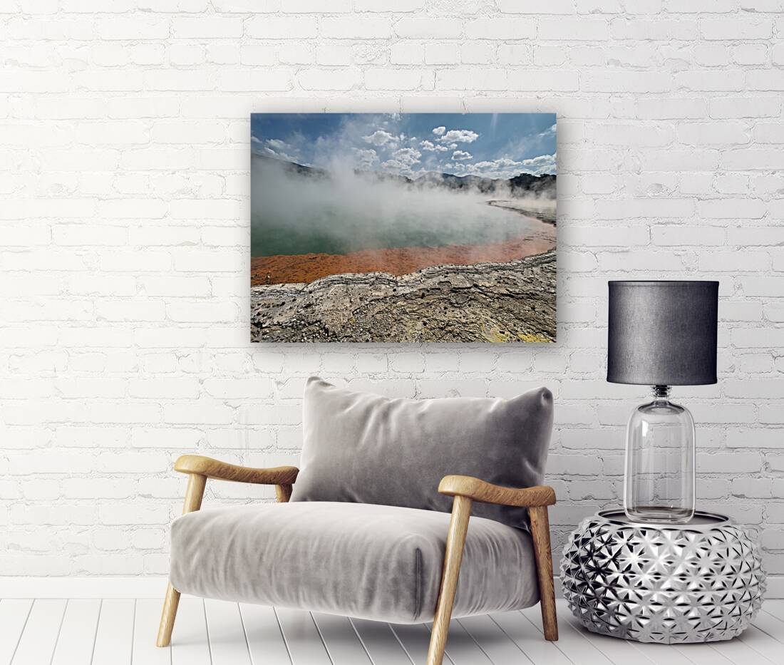 Wai O Tapu Thermal Wonderland 2 Reproduction