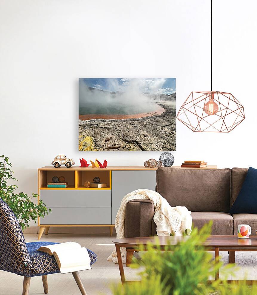 Wai O Tapu Thermal Wonderland 3 Reproduction