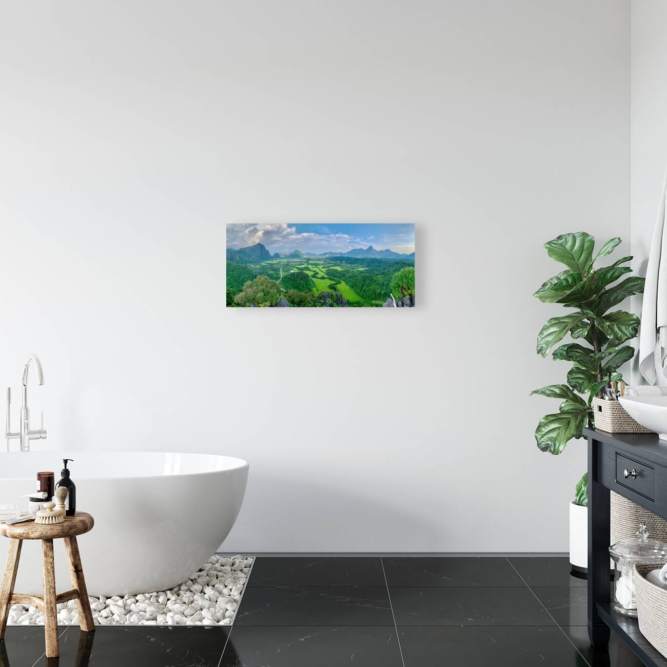 Nam Xay Viewpoint Vang Vieng Laos 3 Reproduction