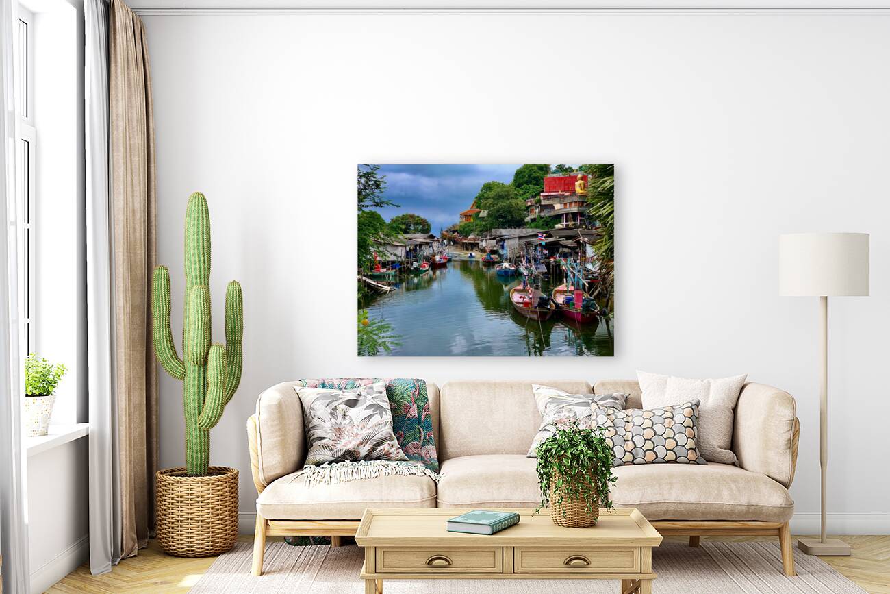 River in Hua Hin Thailand Reproduction