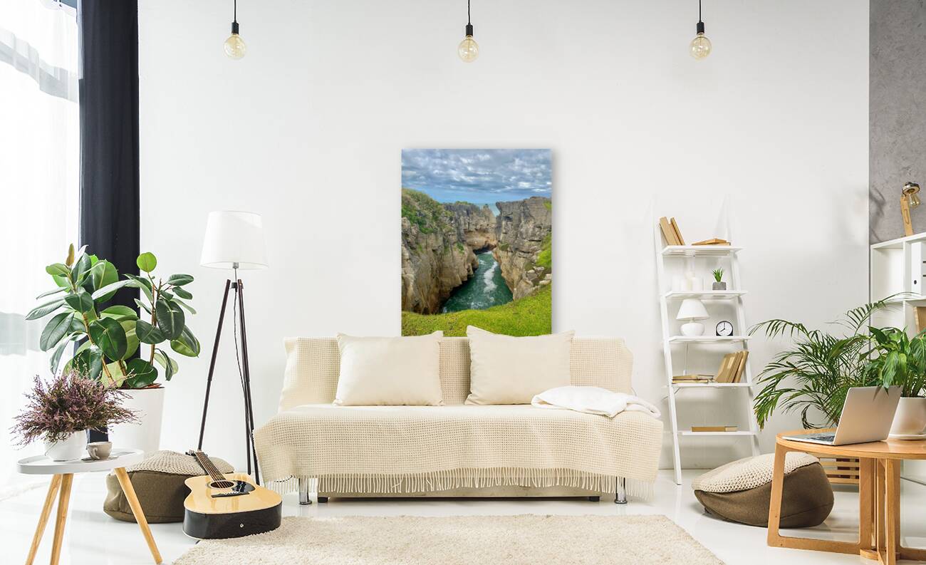 Punakaiki Pancake Rocks New Zealand 3 Reproduction