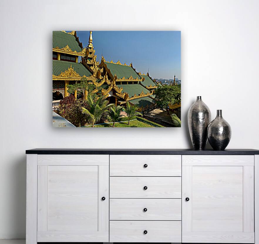 Shwedagon Pagoda Yangon Myanmar 1 Reproduction