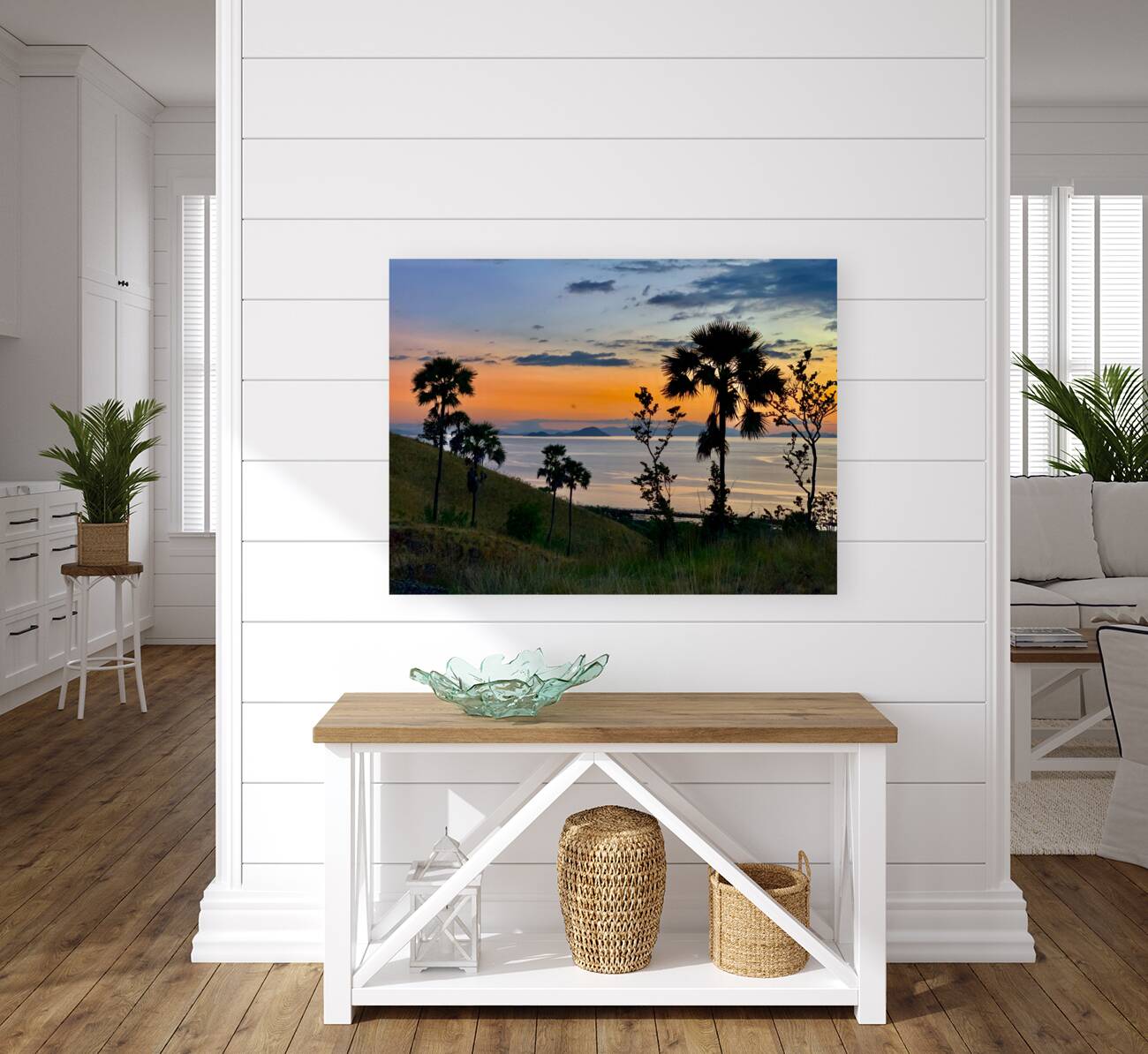 Sunset Over the Flores Sea Indonesia 6 Reproduction