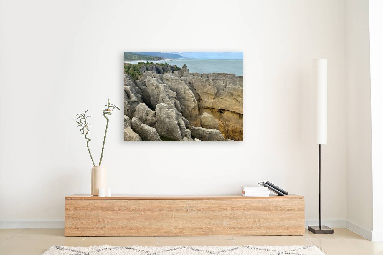 Punakaiki Pancake Rocks New Zealand 4 Reproduction