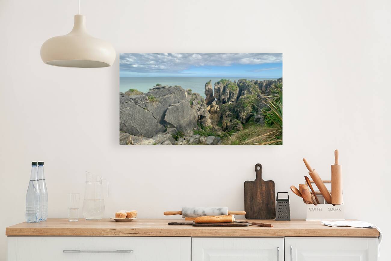 Punakaiki Pancake Rocks New Zealand 1 Reproduction