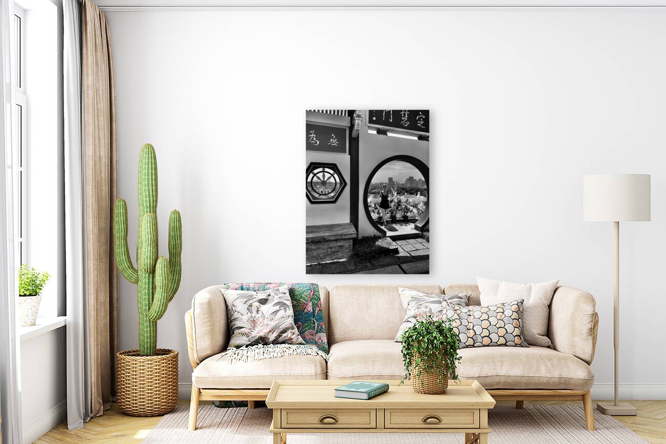 BW Kek Lok Si Temple Penang Malaysia Reproduction