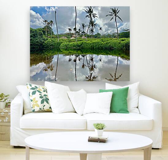 Bali Reflections Reproduction