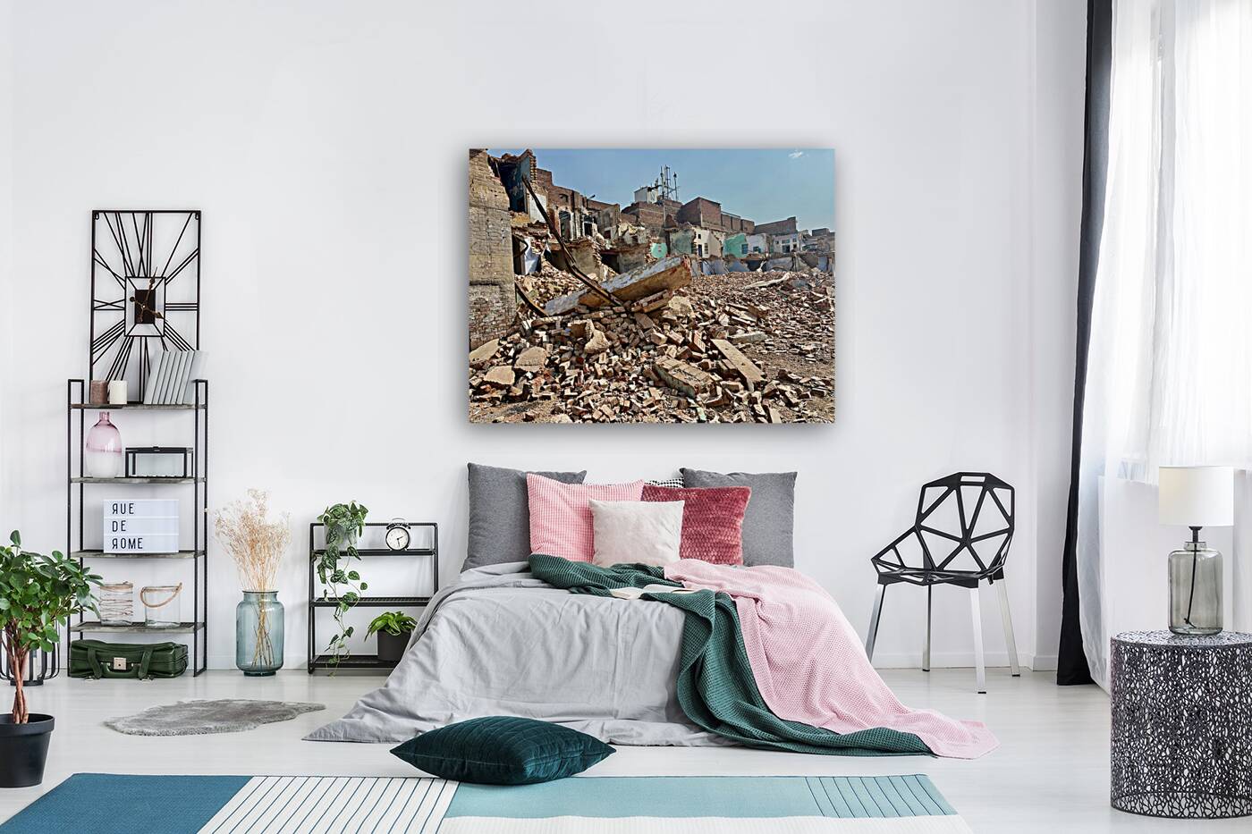 Home demolition Reproduction