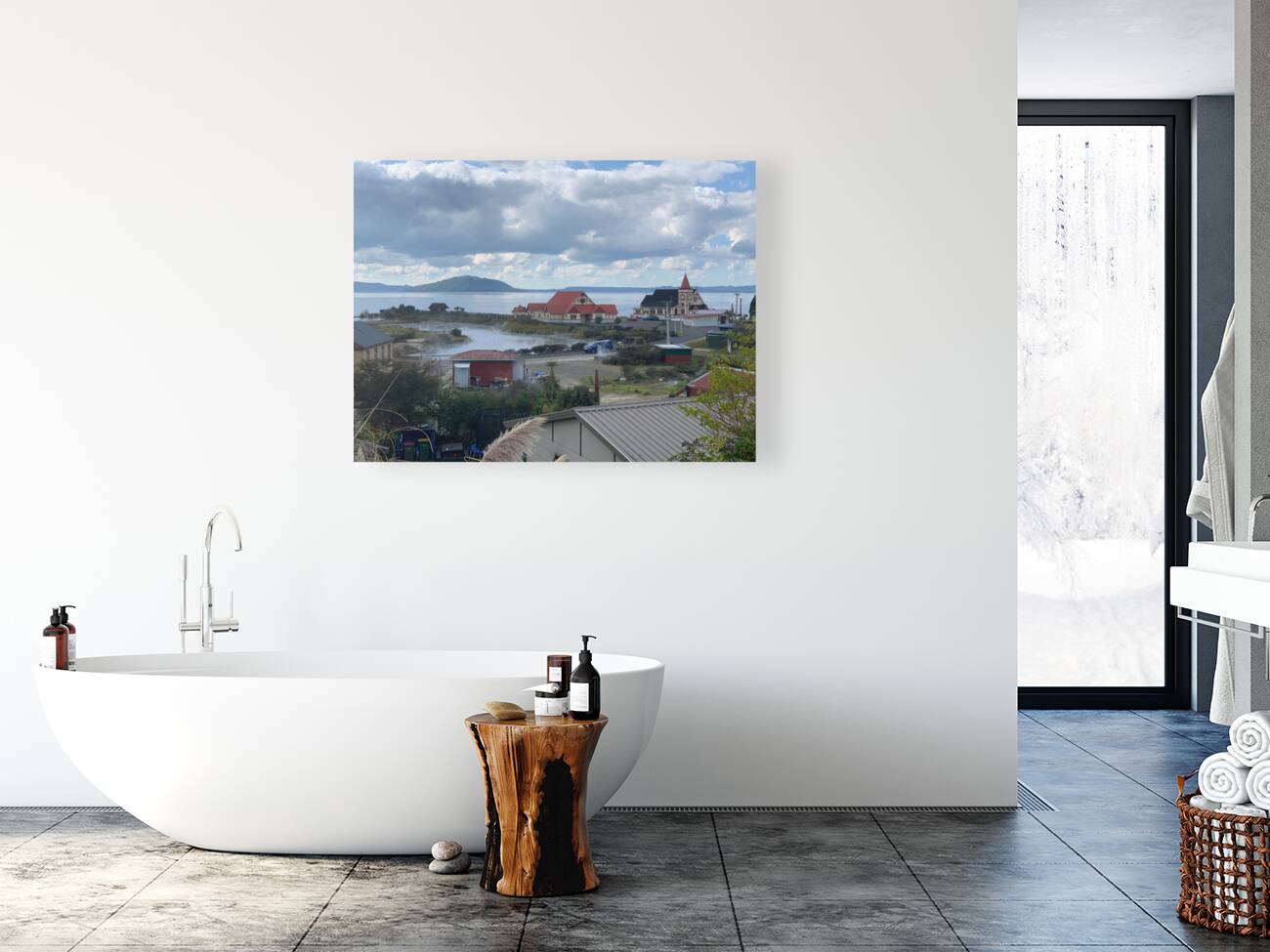 Rotorua City New Zealand Reproduction