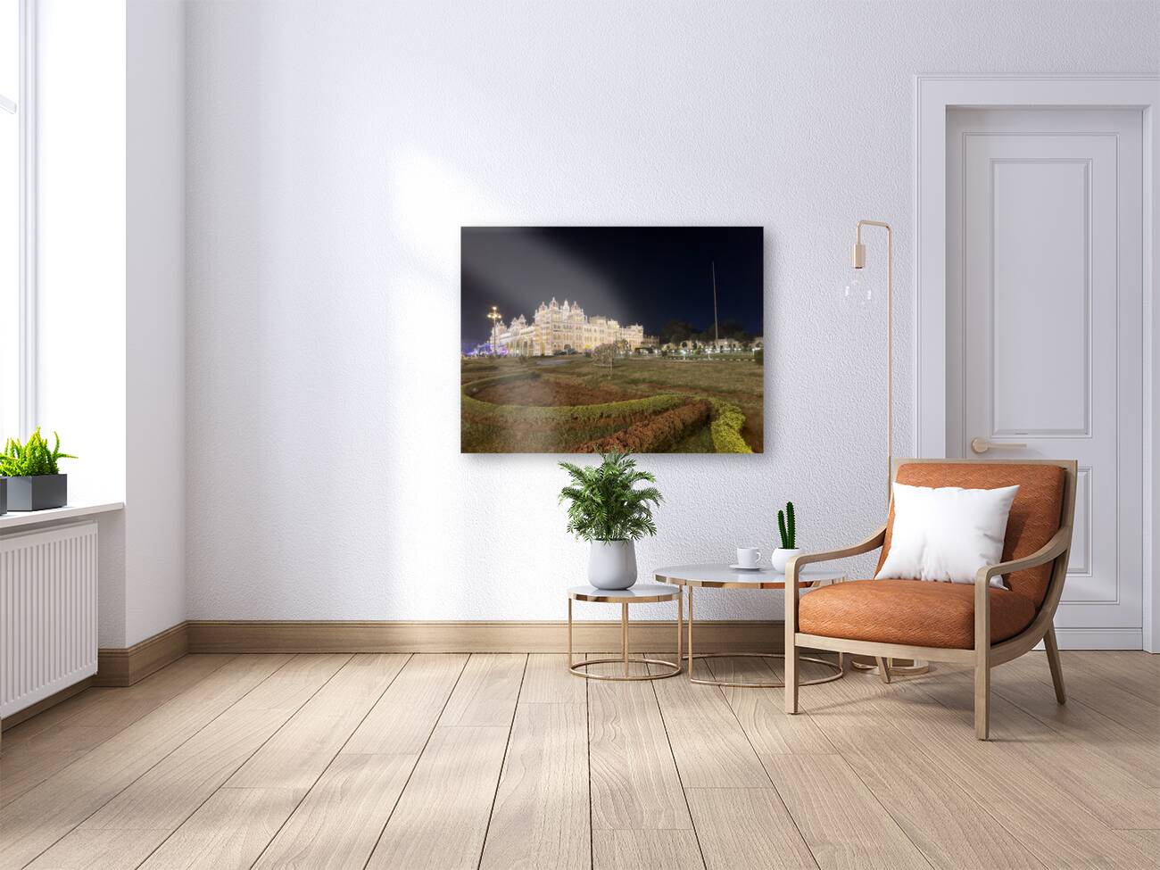 Mysore Palace at Night 1 Reproduction