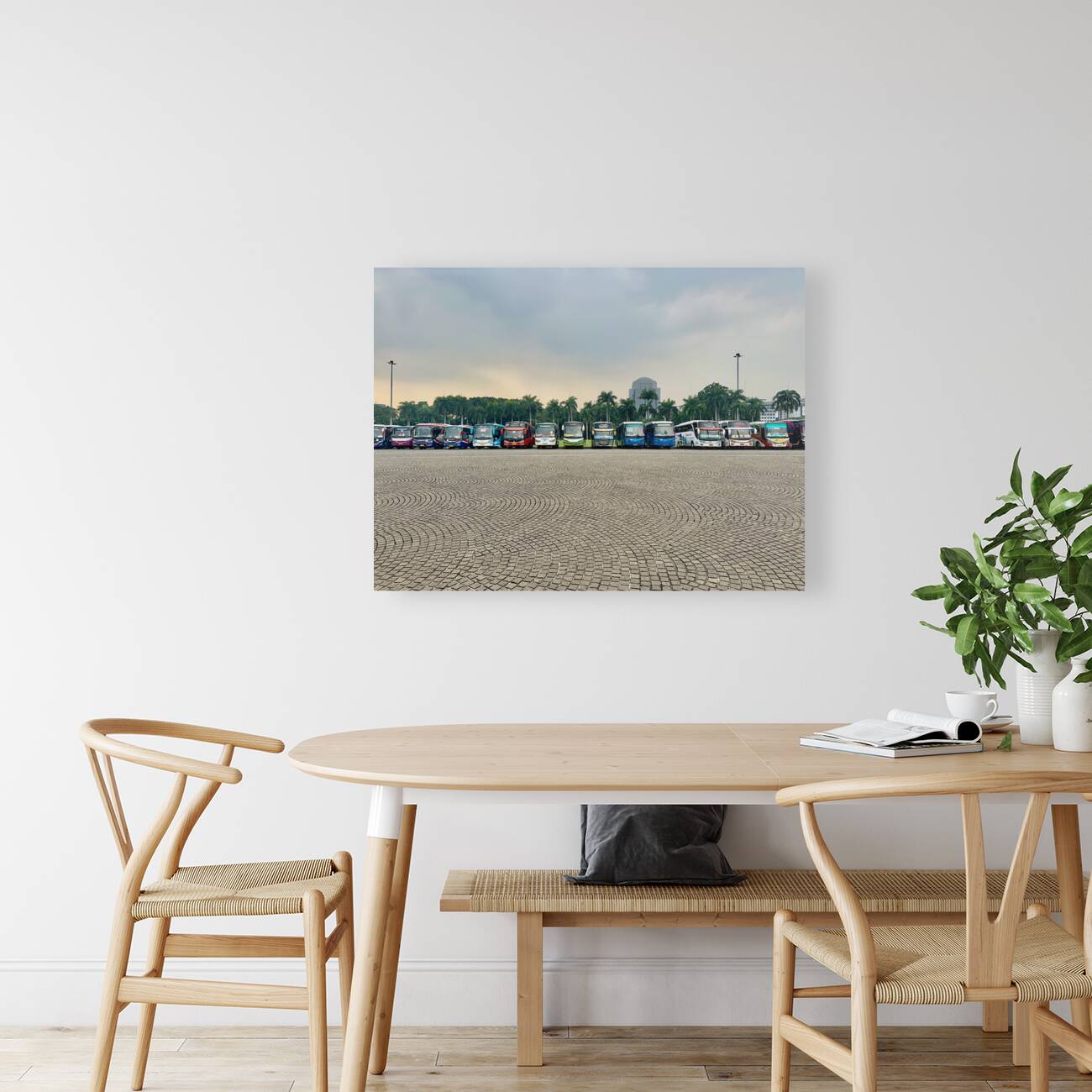 Bus Line Jakarta Reproduction