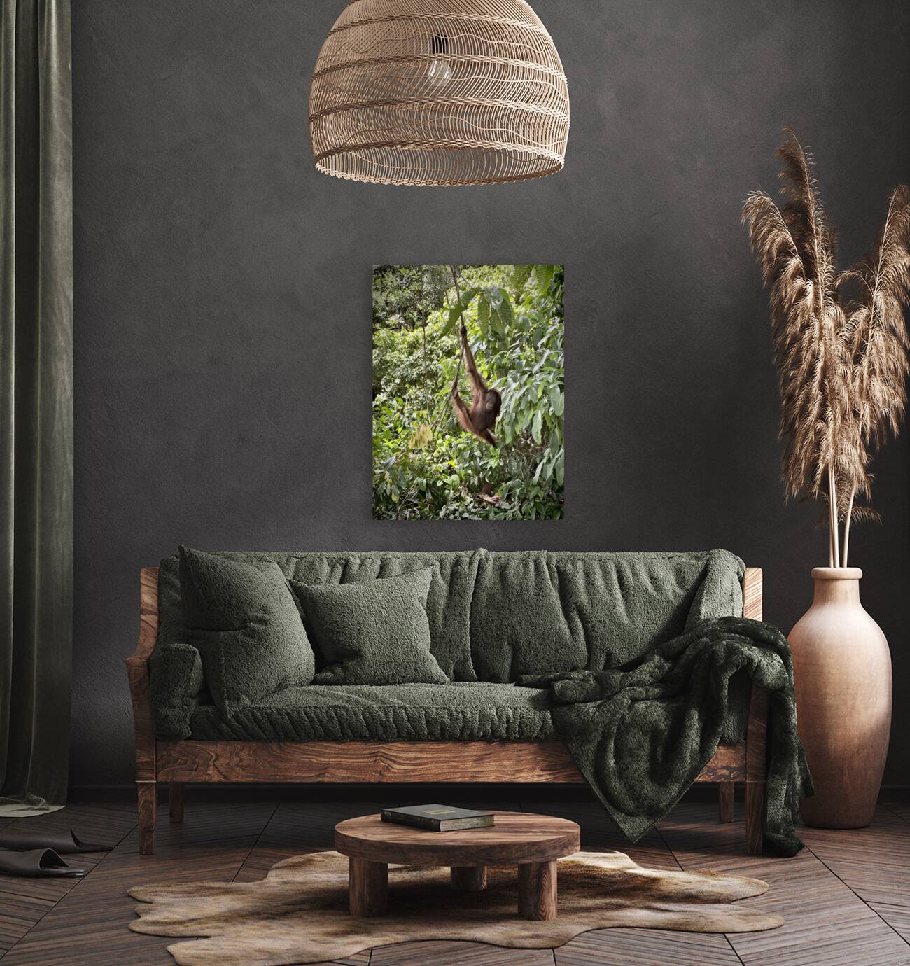 Kabili Sepilok Forest Reserve Orangutans 1 Reproduction